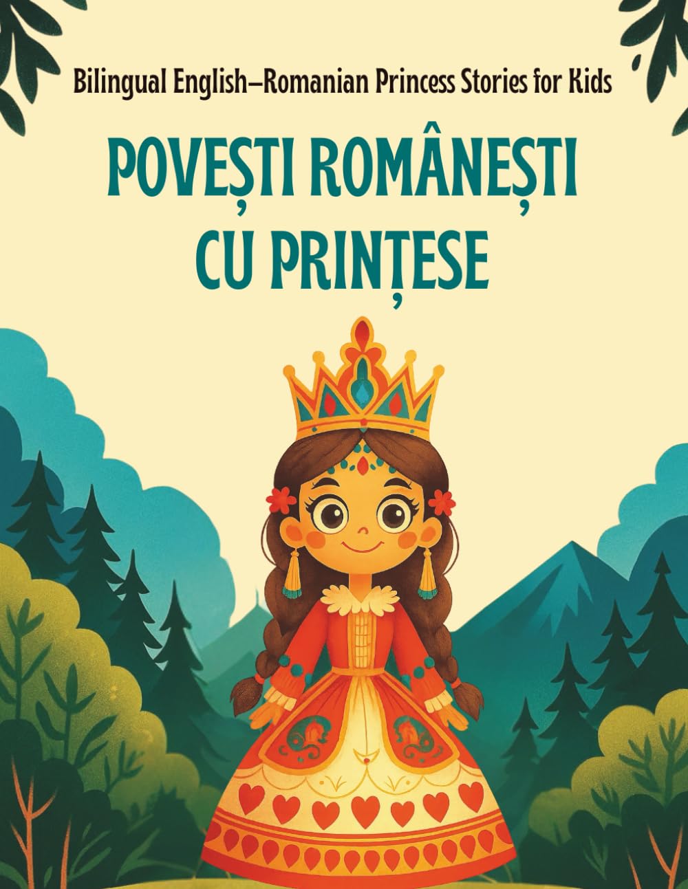 Bilingual English–Romanian Princess Stories for Kids – Povești Românești cu Prințese: Learn Romanian the Royal Way | Vocabulary and Cultural Tales (English-Romanian Books)