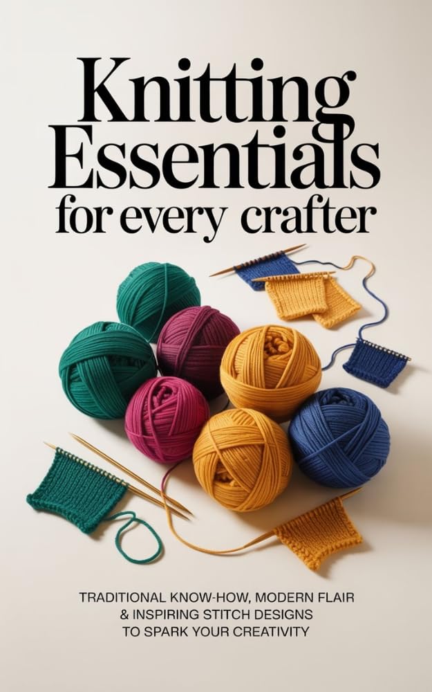 Knitting Essentials for Every Crafter: Traditional Know-How, Modern Flair & Inspiring Stitch Designs to Spark Your Creativity