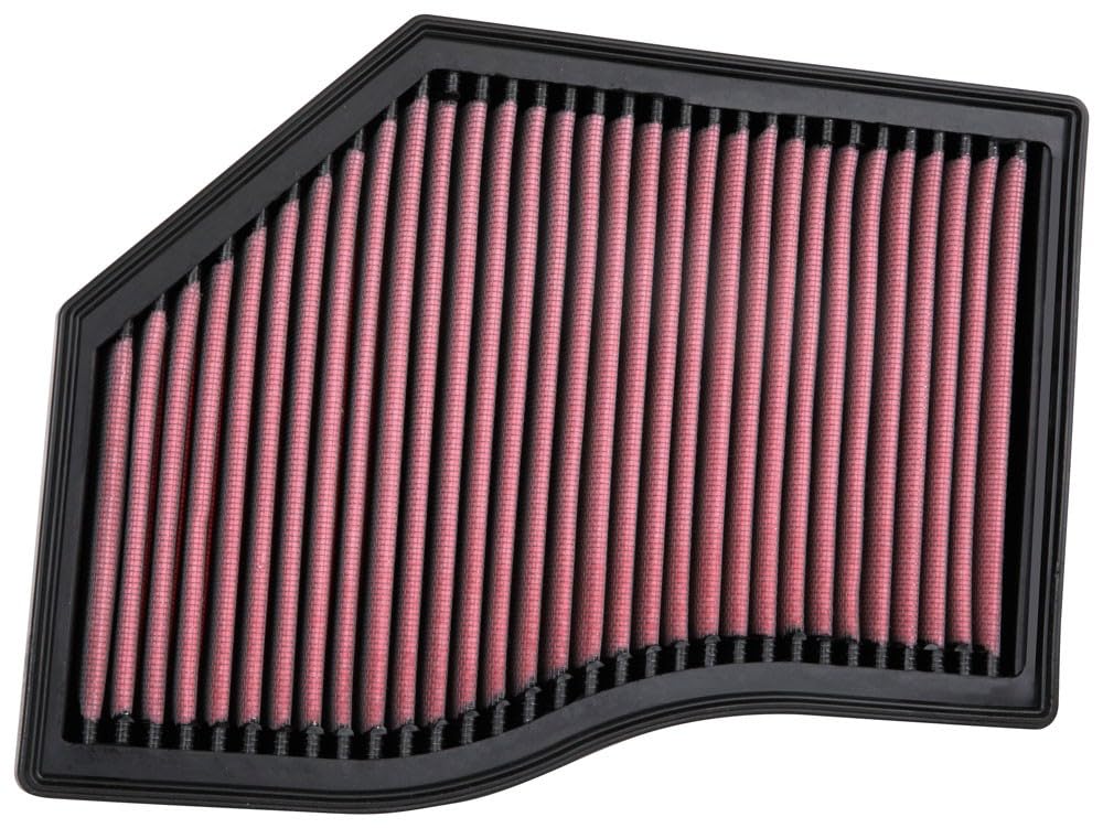 K&N Filtro aria motore: ad alte prestazioni, premium, lavabile, filtro di ricambio: compatibile con Mercedes BENZ 2018-2020 (A160d, A180d, A200d, A220d, B160d, B180d, B200d, B220d, CLA, GLB), 33-3139