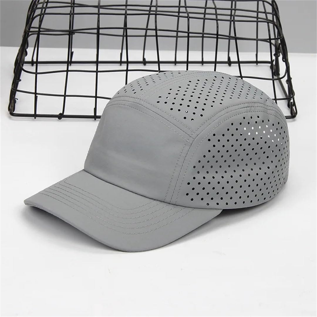 Cappellini da baseball da uomo a maglia leggera con tesa curva taglia Quick Dry Hip Hop Snapback Cap protezione solare cappello in nylon