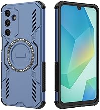 Cover per Samsung Galaxy S26 Ultra 5G, Custodia Protettiva Anello Magnetico, Armatura Militare PC e TPU Compatibile con Samsung Galaxy S26 Ultra 5G. Blu