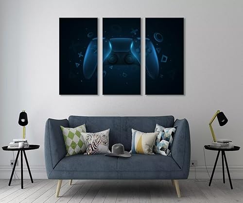 Miniatura 3 de Decoración de pared para sala de juegos, lienzo, arte de pared para sala de estar, dormitorio, baño, decoración del hogar, póster de juego, obras de