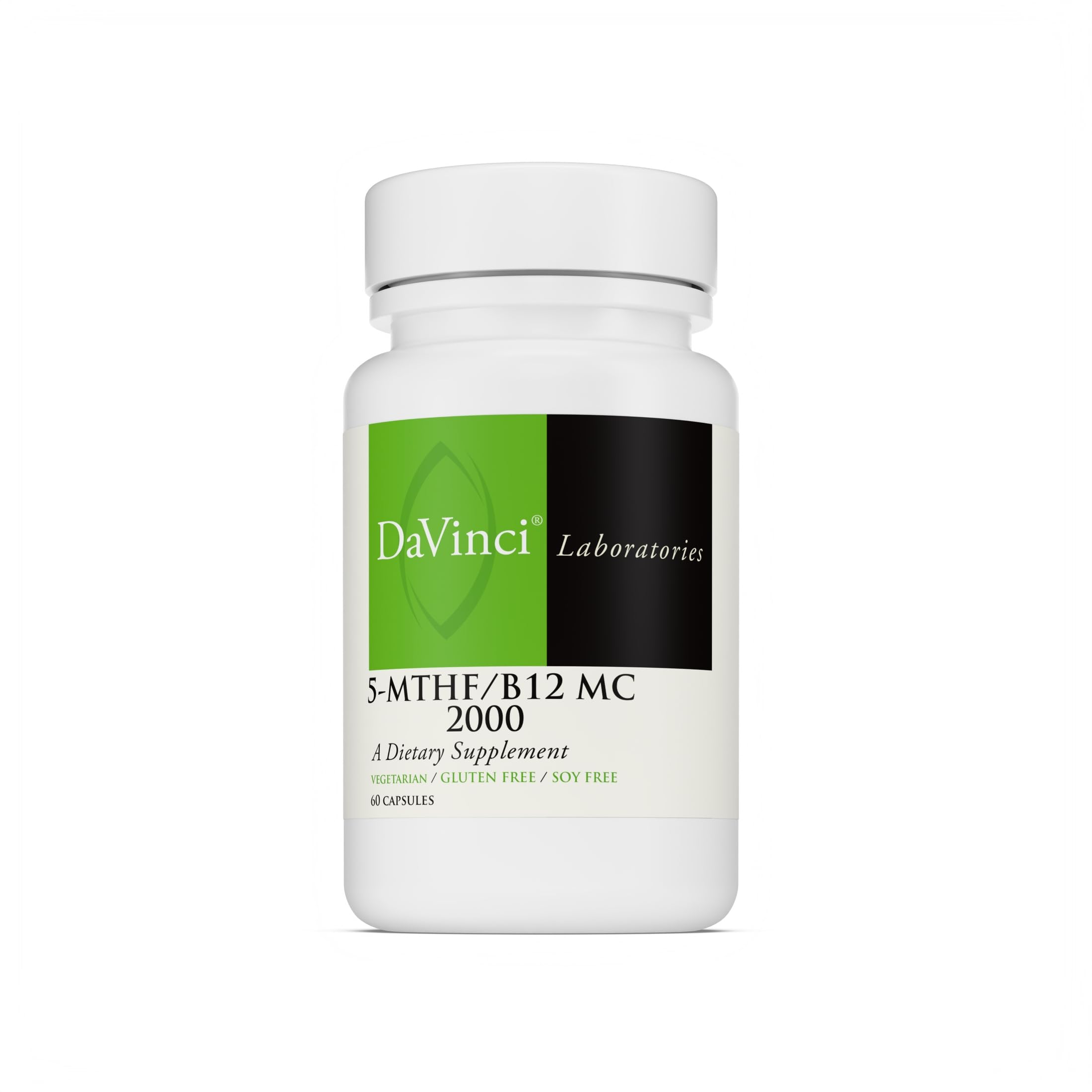 DaVinci Labs, 5-MTHF/B12 MC 2000-60 Capsules