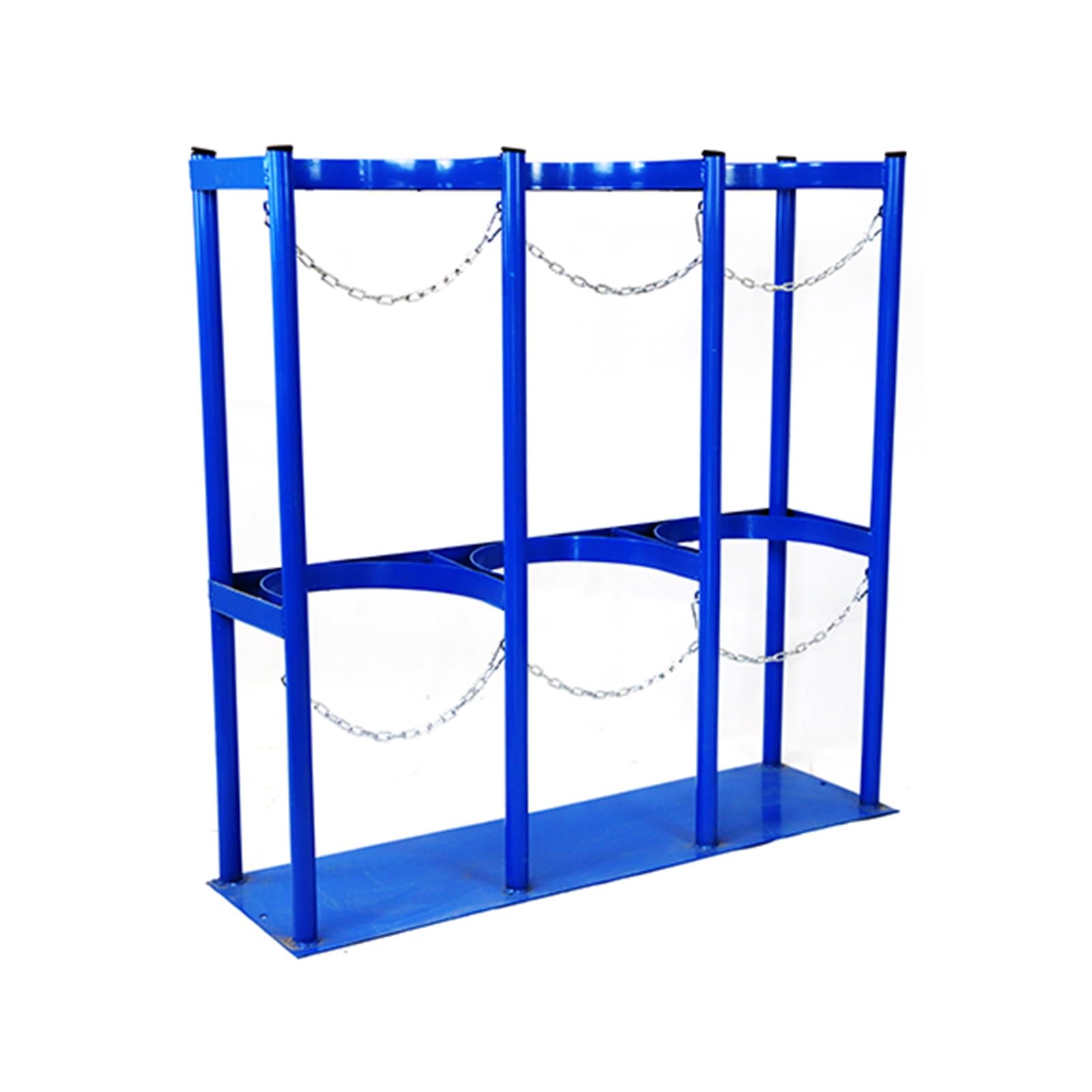 GLJTUO Oxygen Cylinder Rack Oxygen Tank Gas Cylinder Bracket, Floor Mountable Oxygen Cylinder Stand, for Storage Oxygen Tank/Propane Tank/ Co2 Cylinder/Nitrogen Tank x L-103cm,24cm(9 1/2