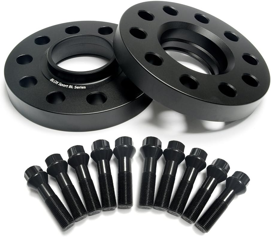 2Pcs 20MM PCD 5x112 CB66.5 Hub Centric Wheel Spacers Wheel Adapter Forged Aluminum Alloy 6061 T6 with Bolt M14x1.5 for Mercedes Benz M CLASS W163 W164 W166 R CLASS W251 W215 Restyling