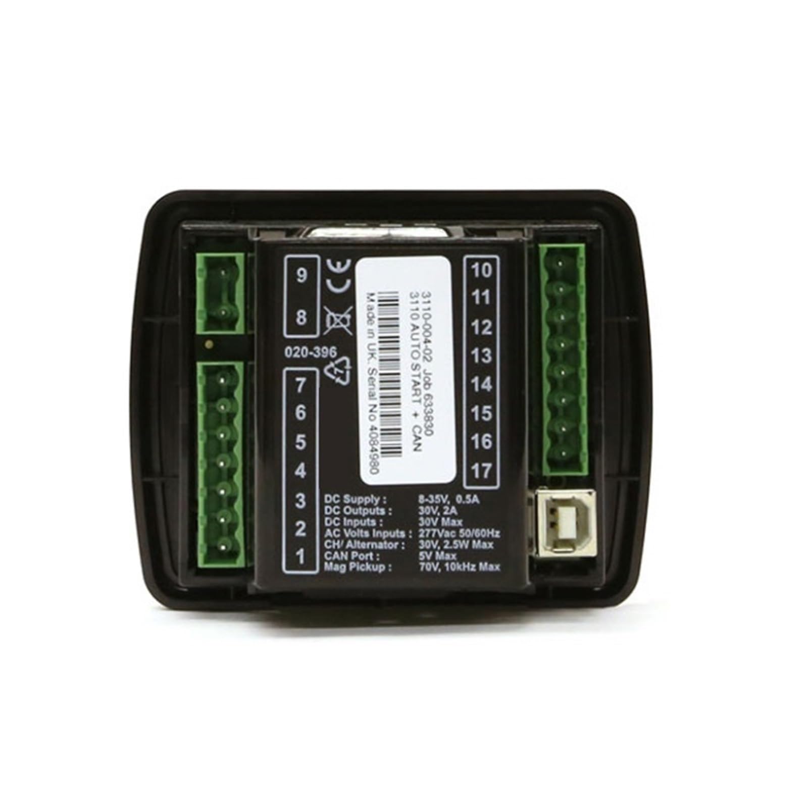 1 generador automático de motor diesel 3110