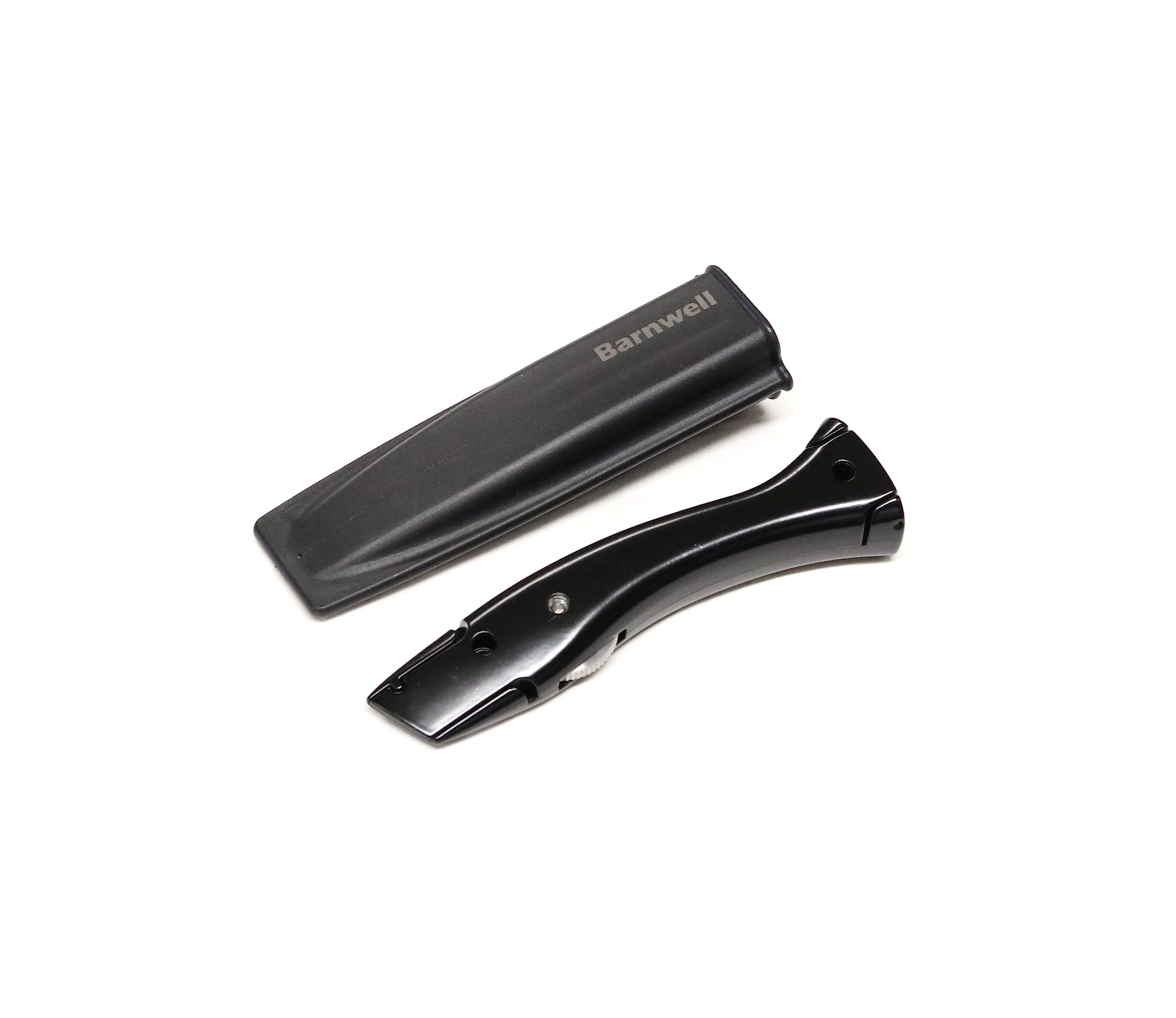 Barnwell Black Stingray Carpet Fitters Work Trimming Fixed Knife and Holster NO Blades