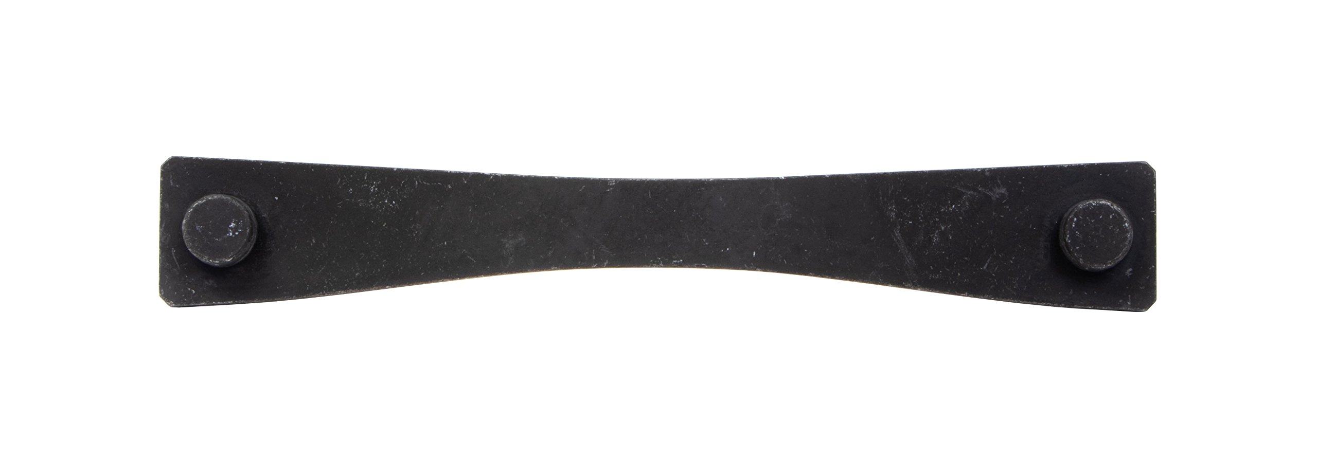 Design szuflada wyciągana vintage 160 mm uchwyt meblowy antyczny czarny matowy zakrzywiony uchwyt kuchnia - model H1830 żelazo z metalu na & skrzynie w tym materiały montażowe gedotec