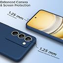 Pikkme Back Cover for Realme Narzo 80x 5G / Realme P3x 5G / Realme 14X 5G | Camera Protection Shockproof Soft Matte Silicone Bumper Case (Blue) gallery image