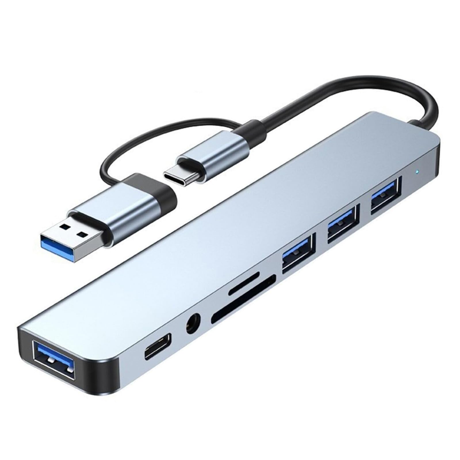 Amazon.co.jp: 8-IN-2 USB A & USB C ハブ Type-C ドッキング