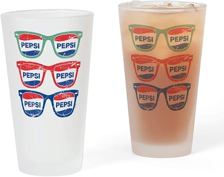 CafePress Pepsi Glasses Pint Glass, 16 oz. Drinking Glass