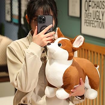 『新品未使用』ふわふわクッキー子犬のコーギーぬいぐるみ誕生日プレゼント 51Wz38fEGgL._UF350,350_QL50_.jpg