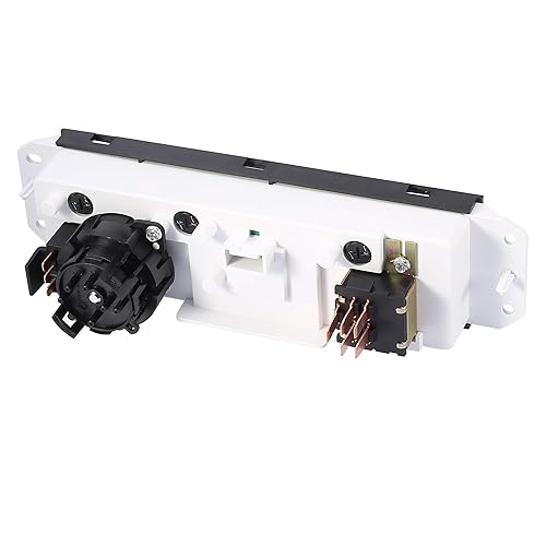 Miniatura 4 de X AUTOHAUX Calentador HVAC Panel de control de clima con interruptor de motor soplador Unidad de control de aire acondicionado para Jeep Wrangler TJ