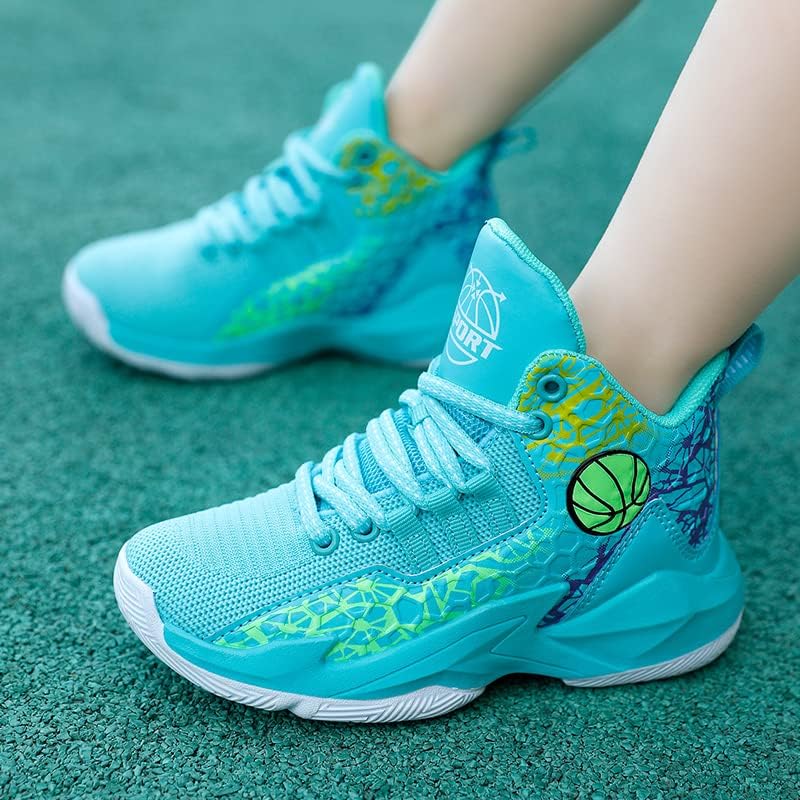 Boys and Kids Basketball Shoes Lightweight Fashion Sneakers