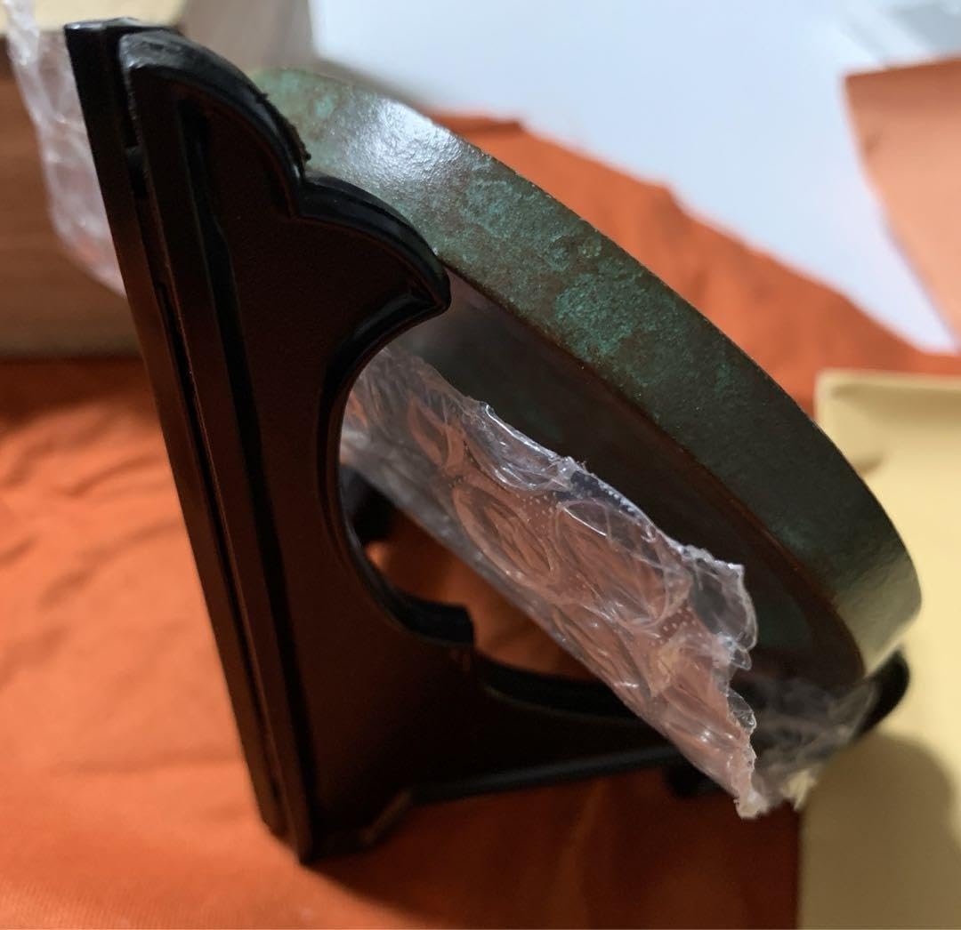 Amazon.co.jp: 高岡銅器伝統工芸士 四代目 利三郎 文鎮 愛 : 文房具