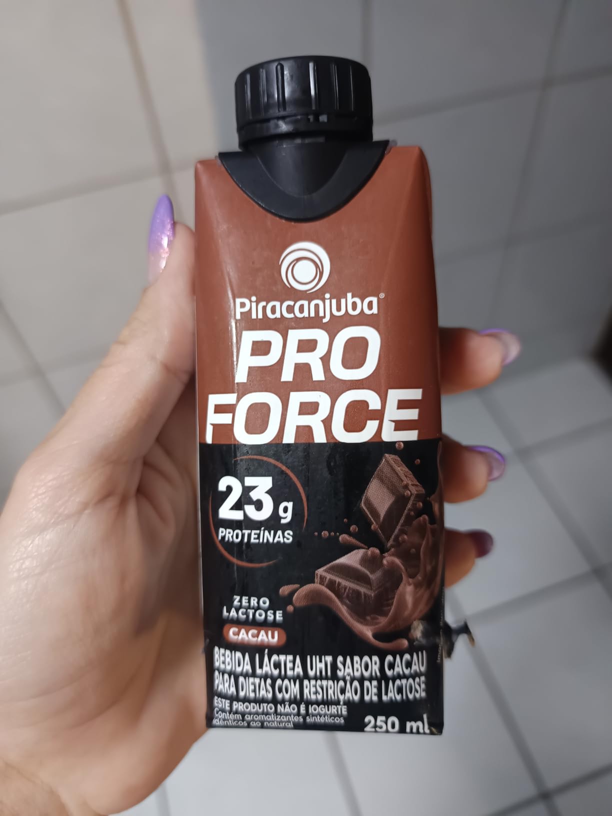 Kit 24 Bebida Láctea Piracanjuba ProForce Cacau
