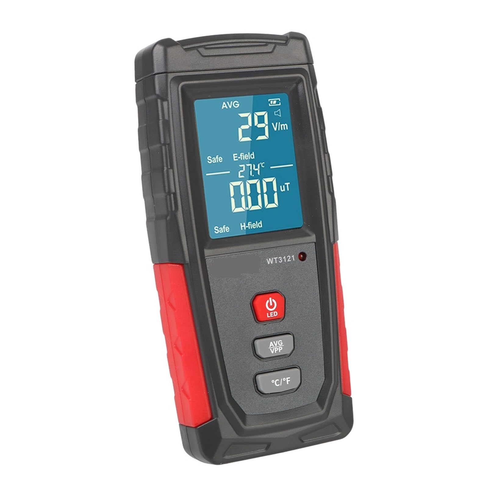 Ręczny przenośny licznik pole elektryczne miernik EMF detektor Tester promieniowania elektromagnetycznego Tester monitora dozymetru promieniowania Dla domu