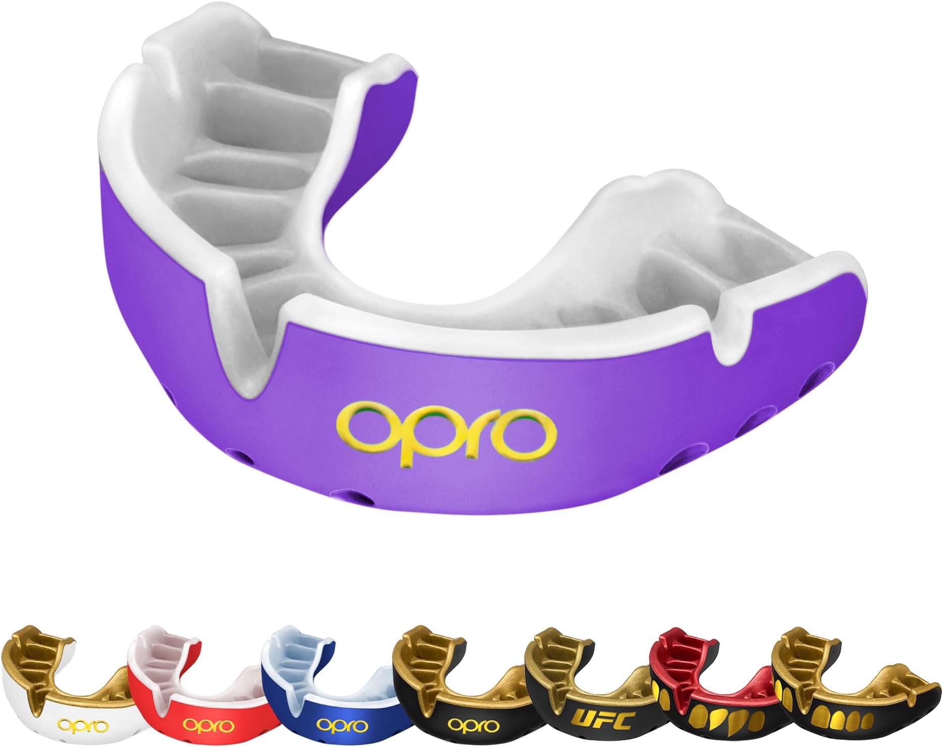 OPRO Gold Level Sports Mouthguard, Premium Fit Adult & Kids