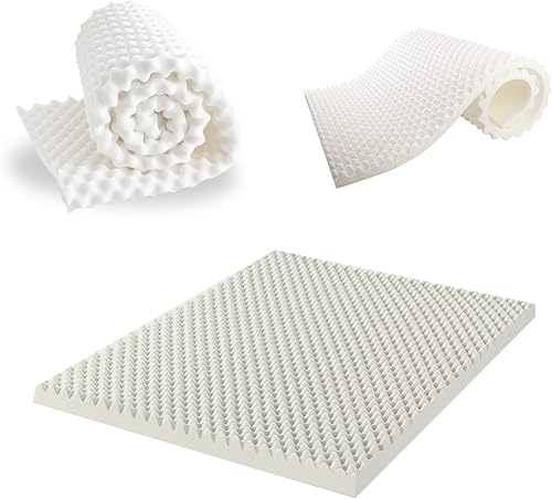 Miniatura 7 de Spring Solution - Cubrecolchón de 2 pulgadas con espuma transpirable | Acolchado suave, cómodo y relajante, los cubrecolchones proporcionan apoyo