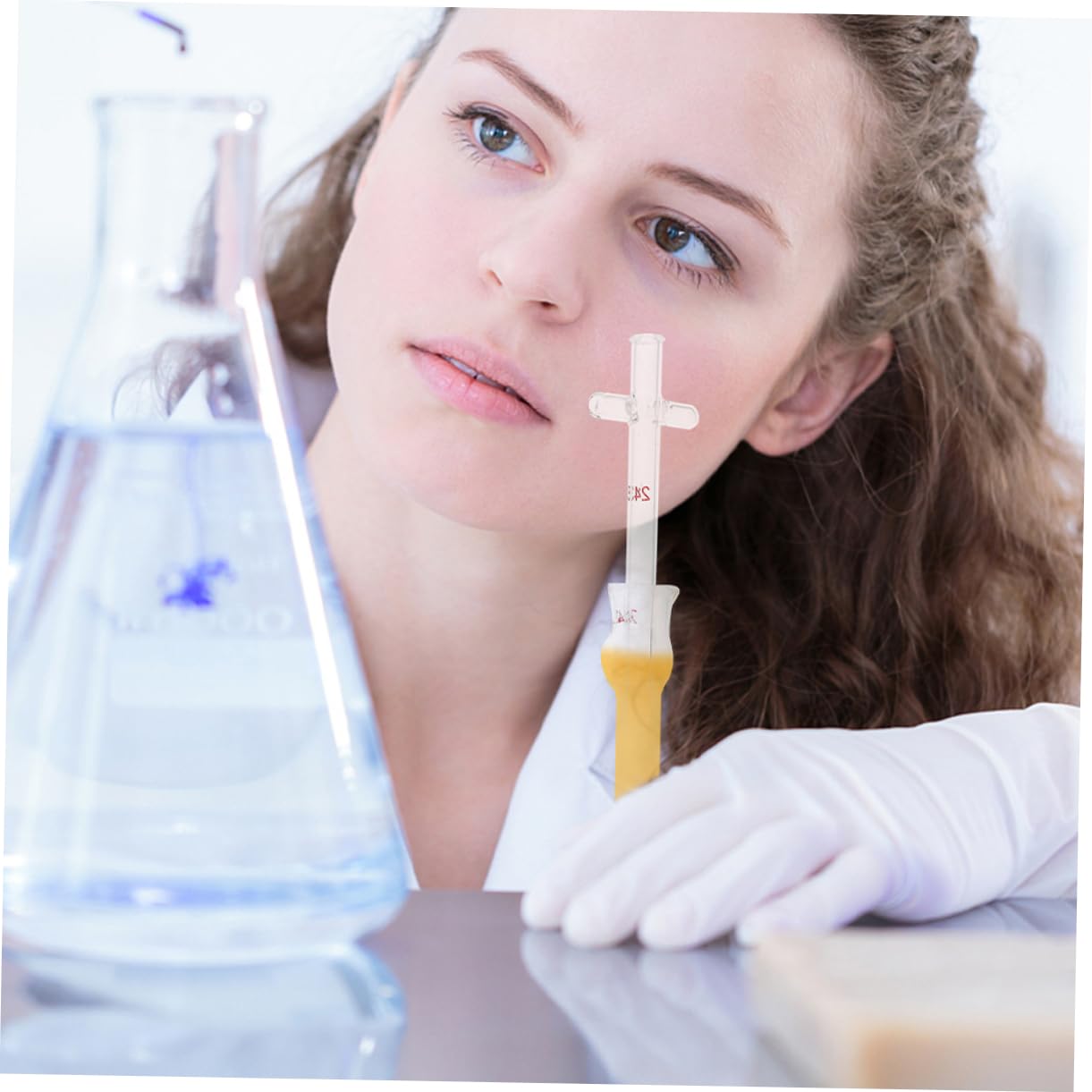 Cabilock 4 Sätze Gewebeschleifer Schleifen Experiment Homogenisator Stößel Gewebezerkleinerer Aus Glas Zubehör Für Laborgläser Glaswaren Ausprobieren Transparent 2 Stück * 4