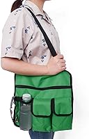 Vista 4 de Bolsa de reposabrazos para silla de playa, prácticos bolsillos, bolsa de mano, organizador de silla al aire libre, bolsa de almacenamiento colgante