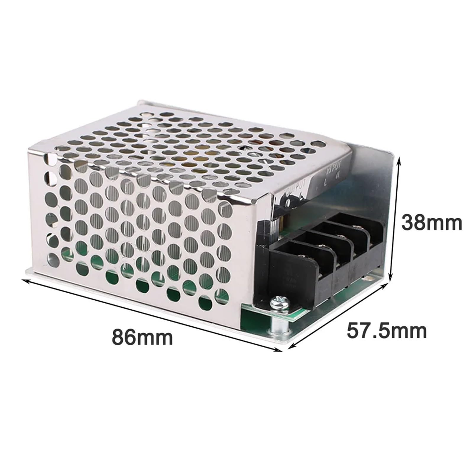 Régulateur de Tension SCR 4000W 220VAC, 1 pièce, variateur de Vitesse de Moteur électrique, régulateur de Tension électronique, variateur de Thermostat