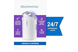 MAX Flying Insect Trap: Effectively Eradicates Fruit Flies and Mosquitoes