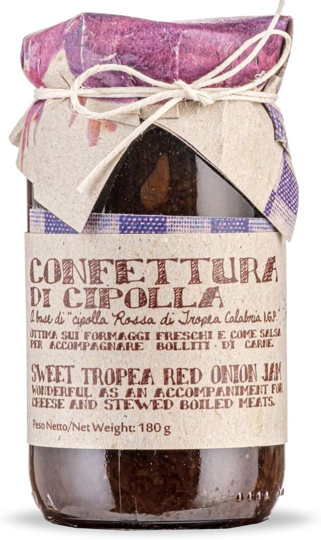 ARTIGIANI DEI SAPORI - Calabrian Sweet Tropea Caramelized Onion Jam, 6.3 oz, Product of Italy