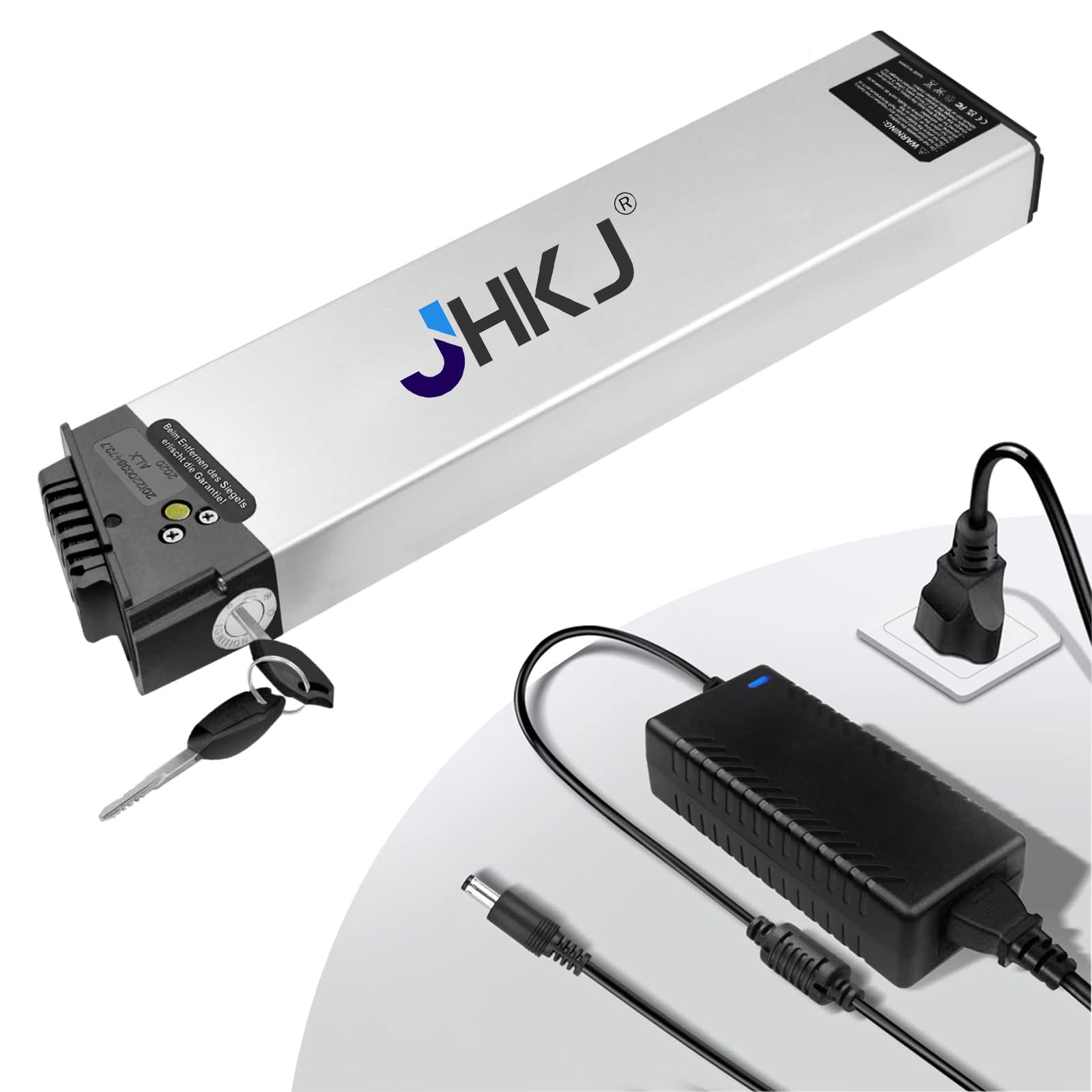 Akumulator litowy 36 V Akumulator litowo-jonowy 36 V 10 Ah 13 Ah 15 Ah 16 Ah 17 Ah Akumulator składany 36 V do zestawów silnikowych 350 W-650 W z ładowarką i zabezpieczeniem BMS