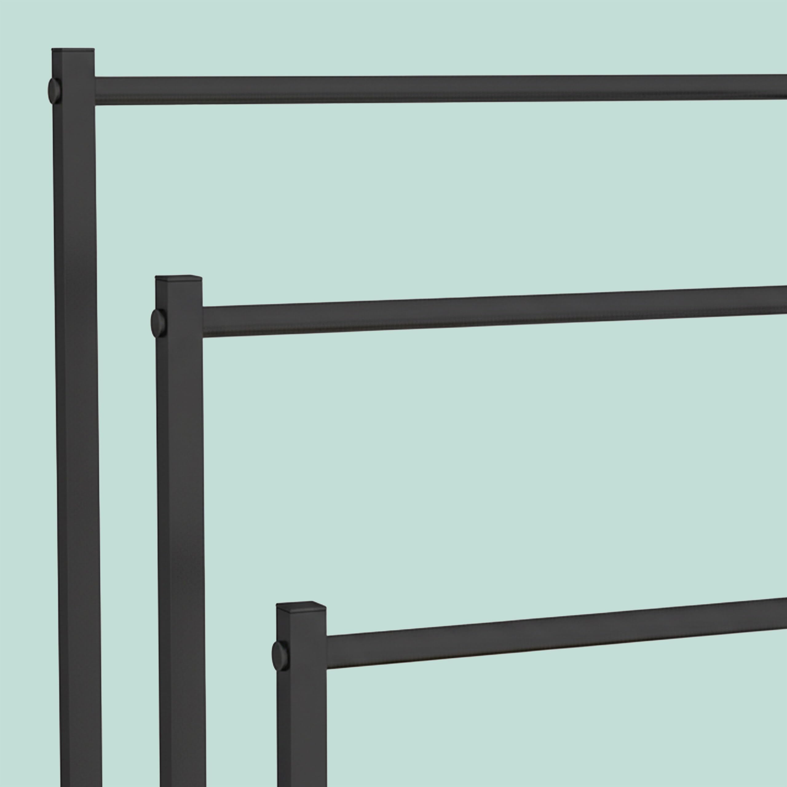Relaxdays Porta Asciugamani con ripiano, Effetto Legno, 3 Barre, HxLxP: 81x60x28 cm, Naturale/Bianco