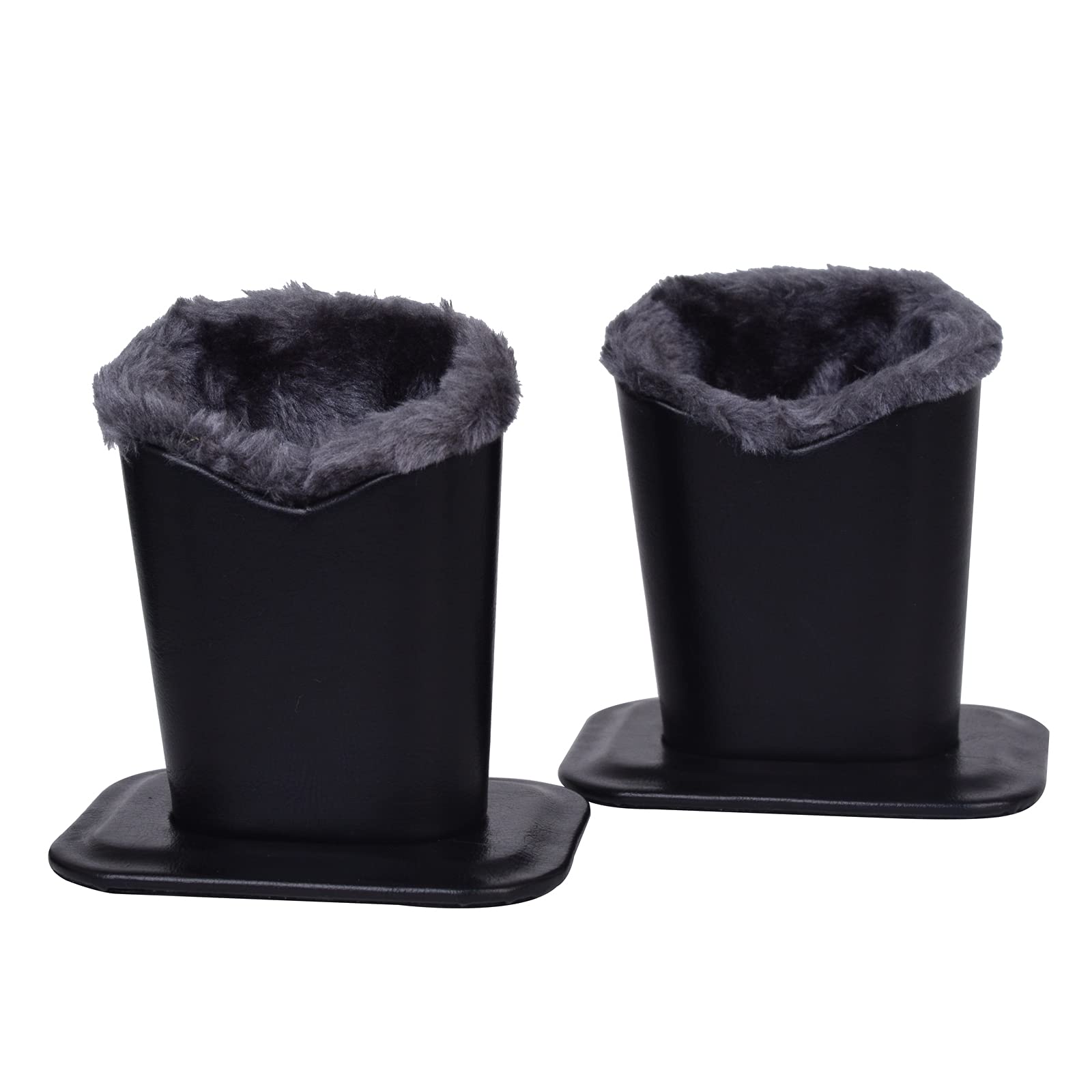Pack of 2 Soft Plush Lined Eyeglasses Holder Stand Protective Glasses Holder Stand