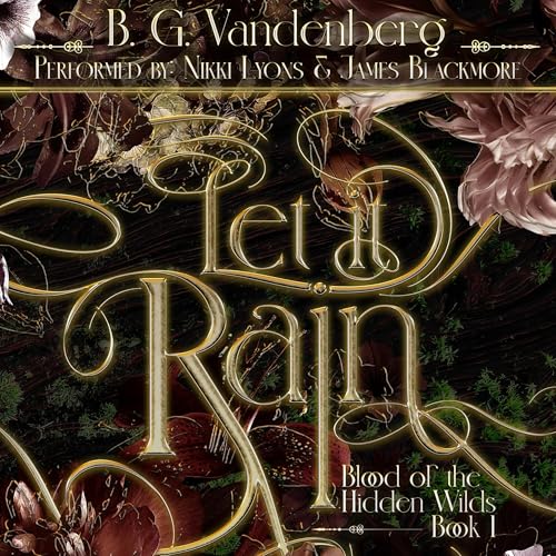 Diseño de la portada del título Let It Rain
