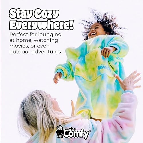 Miniatura 6 de THE COMFY Dream JR - Cobija de microfibra ligera extragrande para niños, Shark Tank, talla única