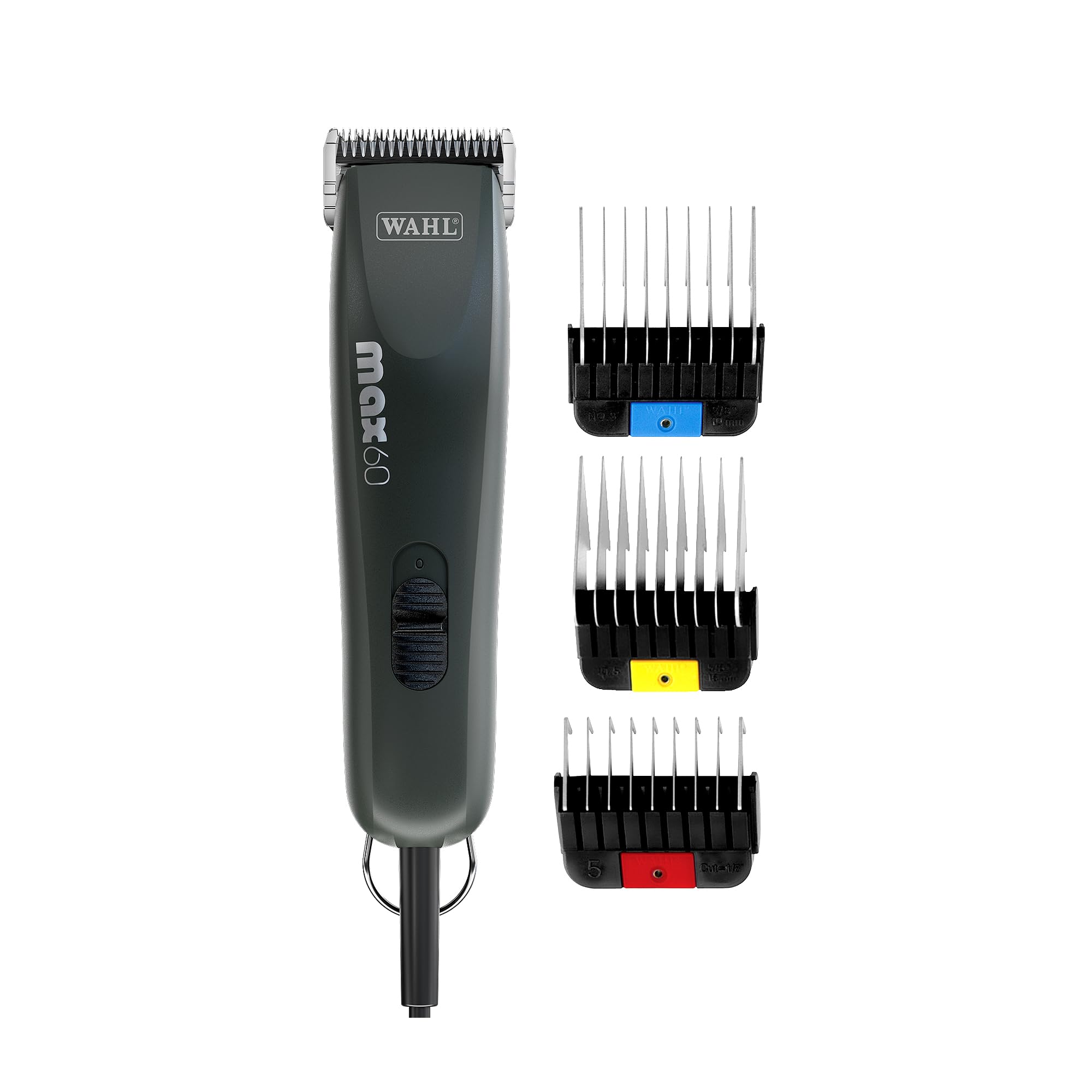 Max 60 Professional Pet Grooming Tool - All Coats Dog & Cat Clipper, Low Vibration, Lightweight