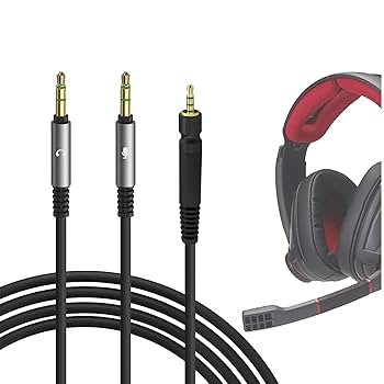 SENNHEISER - SENNHEISER GSP 600 ※ケーブル無し Amazon.com: Geekria Audio Cable Compatible with Sennheiser
