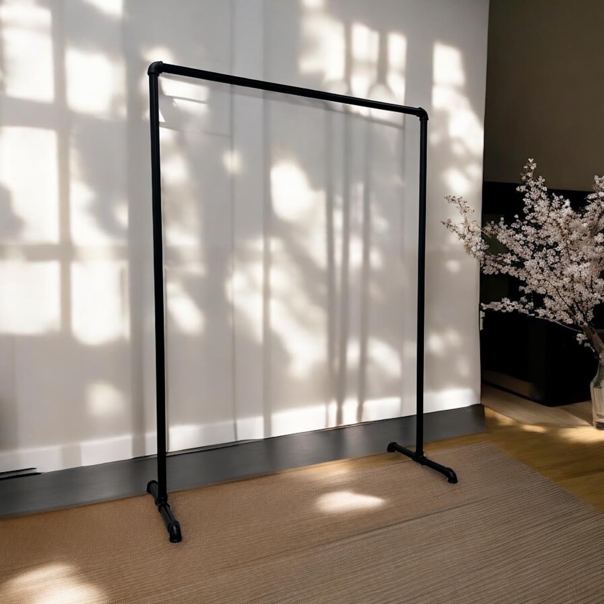 FiDi ハンガーラック ガス管 アイアン　インダストリアル120cm Amazon｜FiDi ハンガーラック ガス管 アイアン 黒 パイプ