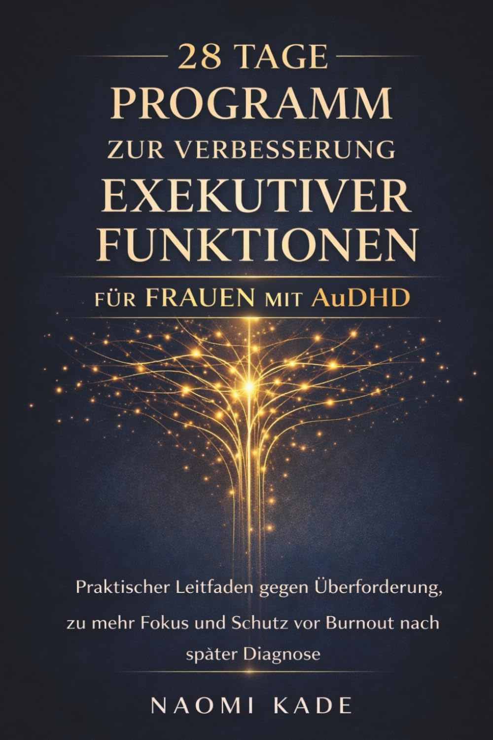 28 Tage Programm zur Verbesserung exekutiver Funktionen für Frauen mit AuDHD: Praktischer Leitfaden gegen Überforderung, zu mehr Fokus und Schutz vor Burnout nach später Diagnose