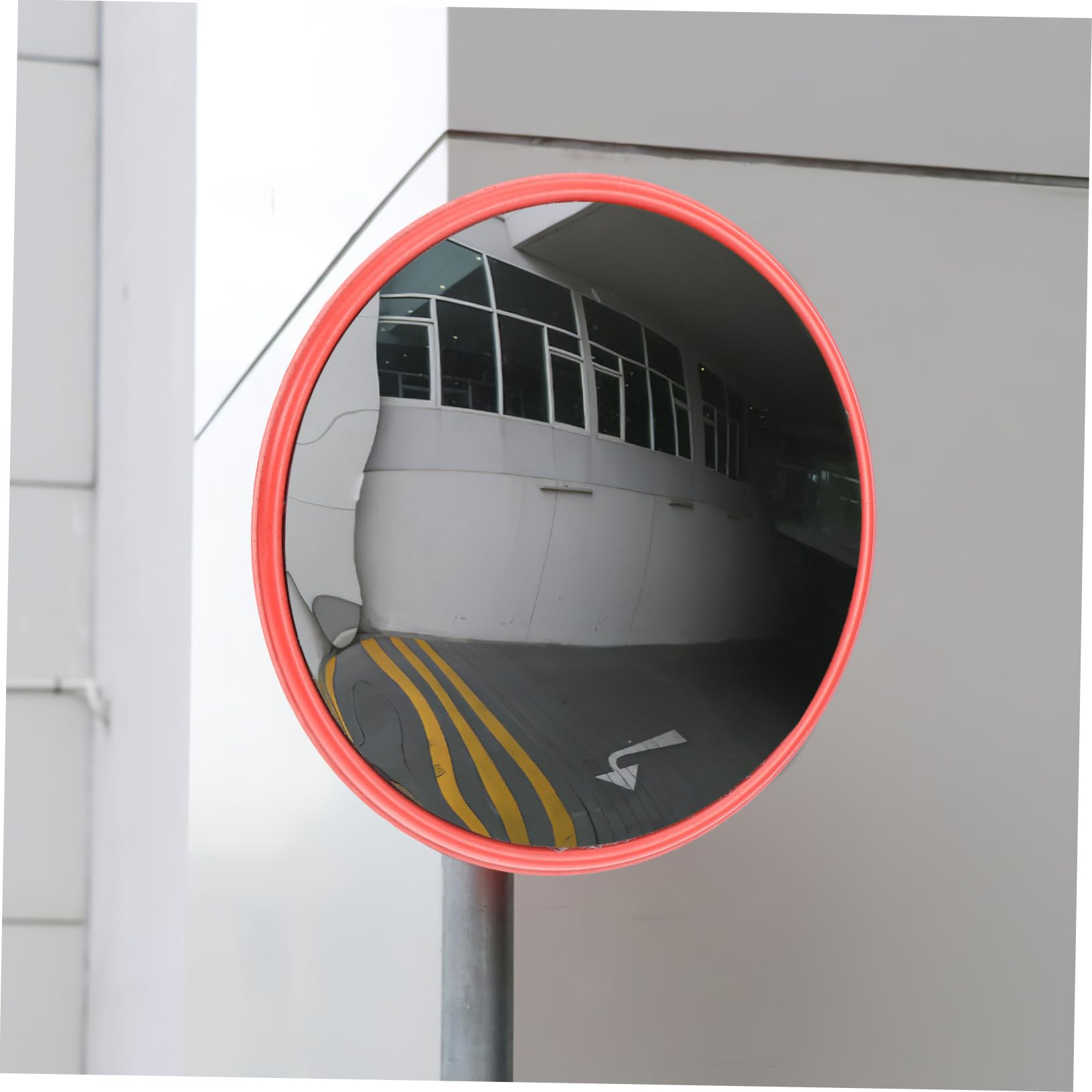 Mikikit Miroir Convexe Pour Sécurité Intérieure Miroir De Signalisation Pour Allée Pour Coin De Rue