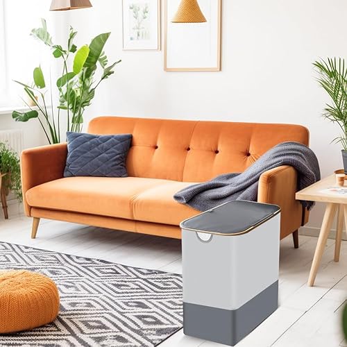 Miniatura 5 de ROPECUBE Cesta de lavandería de 145 litros con tapa, cesta plegable grande para ropa sucia con bolsa de red, cesta organizadora de ropa con 2 bolsas