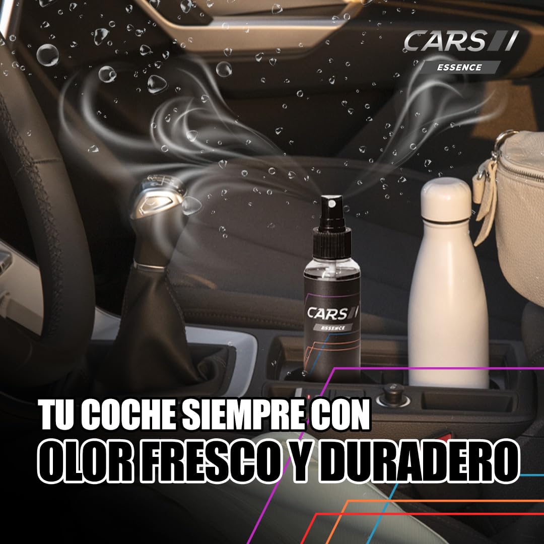 Ambientador para Coche 100ml | Perfume para Vehículos | Tu Coche con Olor Fresco y Duradero | Neutraliza y Elimina los olores