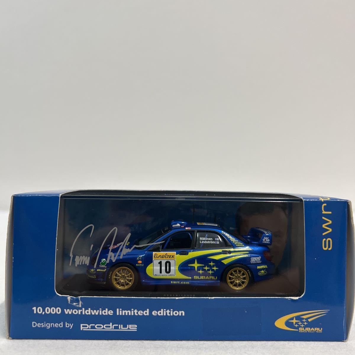 プロドライブ・スバルインプレッサWRC2002・トミマキネン車3種・リミテッド Amazon | prodrive 1/43 SUBARU Impreza 2002 Tommi Makinen #10