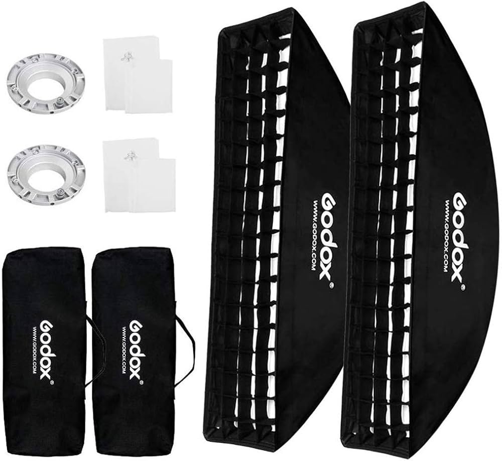 Amazon | Godox Softbox Bowens マウント付き 22×90cm/9