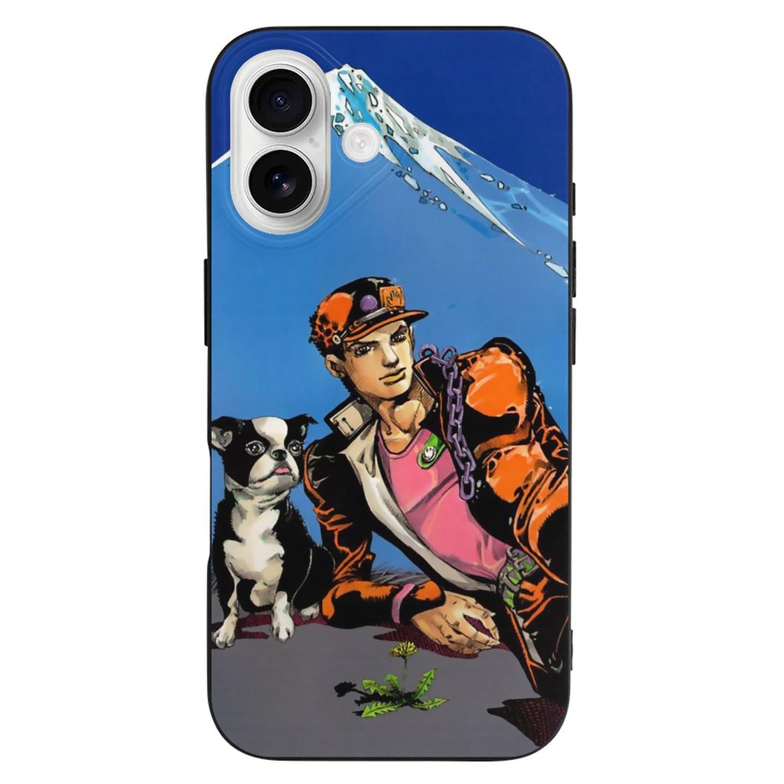 Amazon.co.jp: iPhone 16 ケース ジョジョの奇妙な冒険 イギー