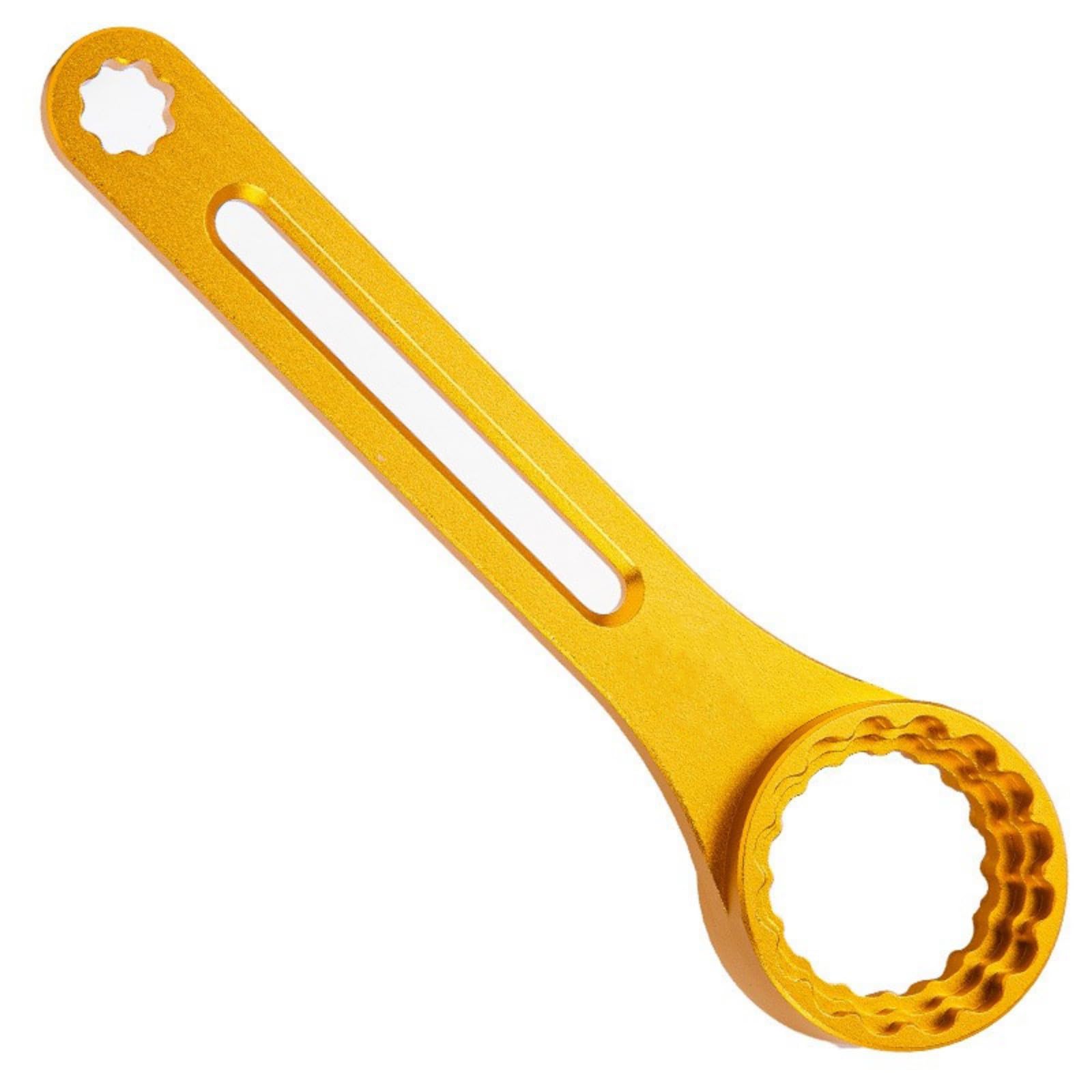 Msioytog Aluminum Alloy Precisions Bicycles Maintenance Tool Bottom Bracket Wrench Professional Bikes Bottom Bracket Removal Tool Aluminum Alloy Cycling Spanner Bike Maintenance Repair Wrench