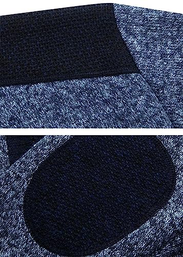 Image of Vcansion Men's Classic Cardigan Sweaters Stand Collar Slim Fit Casual Knitted Sweater