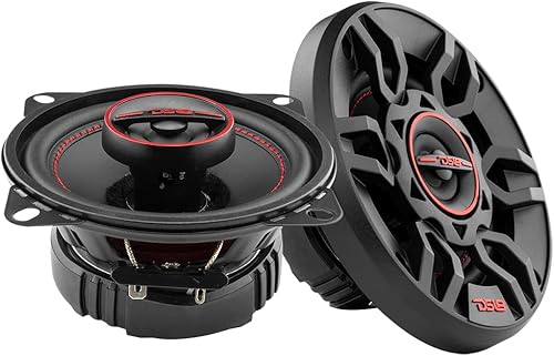 Miniatura 46 de DS18 G5.7Xi GEN-X 5x7 Altavoces coaxiales de 2 vías, 150 vatios de potencia máxima, 4 ohmios, altavoz de rango completo con tweeter de cúpula, ideal