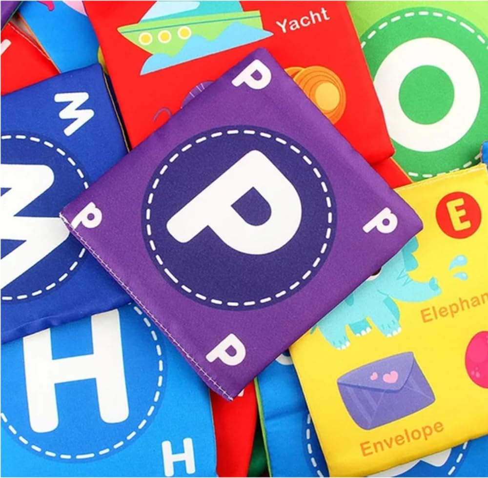 Early Childhood Enlightenment Book Letters, 2025 New Soft Alphabet Cards, Early Childhood Enlightenment Book Baby Soft Alphabet Cards, Creative Soft Alphabet Flash Cards, Washable (Number,2Set)