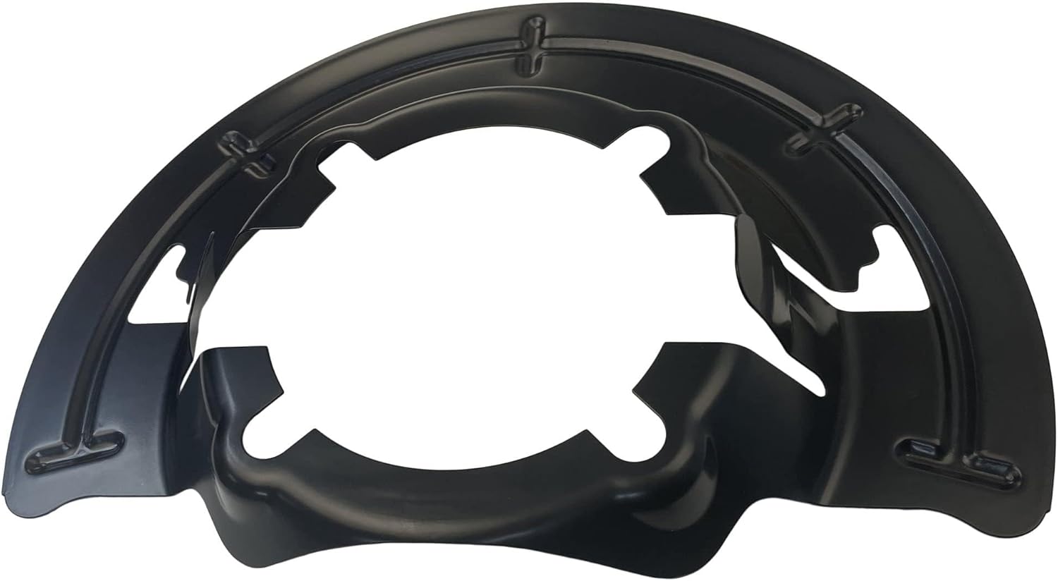 924-483 2PCs of Front Brake Dust Stone Shield Backing Plate For 1999-2004 Ford F-250 F-350 F-450 F-550 Super Duty Replace for F81Z1214AA 924-483 F81Z 1214-AA