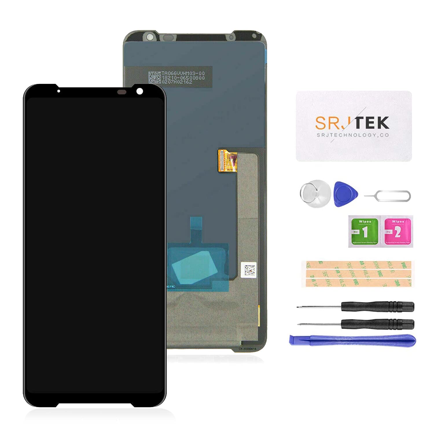 Screen Replacement for ASUS ROG Gaming Phone 3 ZS661KS ZS661KL LCD Display Touch Screen Digitizer As