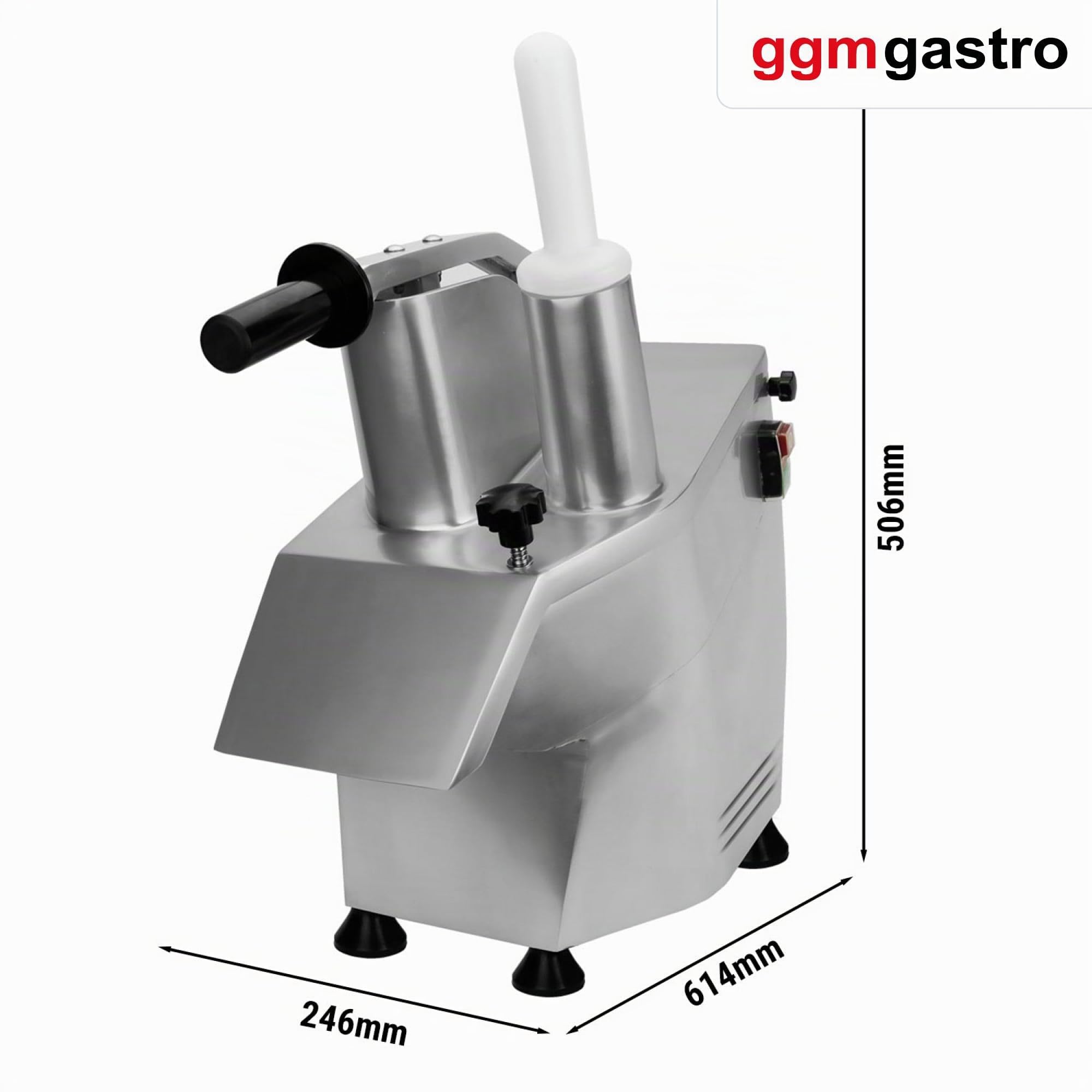 GGM Gastro Gemüseschneider 550W mit 5 Scheiben